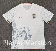 Player Version 2026-2027 Iran Home White Thailand Soccer Jersey AAA-8025