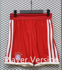 Player Version 26-27 Bayern München Home Red Thailand Soccer Shorts-888