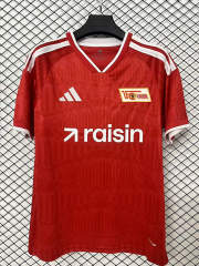 (S-4XL) 26-27 FC Union Berlin Home Red Thailand Soccer Jesrey AAA-2044