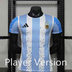 Player Version 26-27 Special Edition Argentina Blue White Thailand Soccer Jersey AAA-888