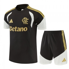 26-27 Flamengo Black Thailand Training Soccer Uniform-4627