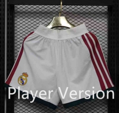 (S-3XL) Player Version 2026-2027 Real Madrid Home White Thailand Soccer Shorts-888