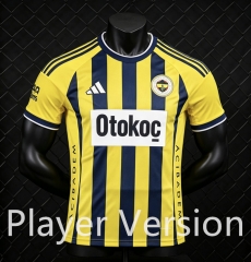 (S-3XL) Player Version 26-27 Fenerbahçe Home Yellow&Blue Thailand Soccer Jersey AAA-417