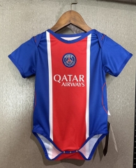 26-27 Paris SG Home Blue Baby Soccer Uniform-7411