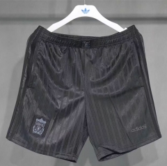 Retro Version 95-96 Liverpool Black Thailand Soccer Shorts-4563