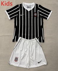 26-27 Corinthians Away Black Kids/Youth Soccer Uniform-AY