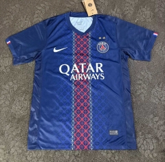 (S-4XL) 25-26 Paris SG Home Blue Thailand Soccer Jersey AAA-2483