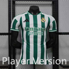 Player Version 26-27 Special Version Real Madrid Green&White Thailand Soccer Jersey AAA-888