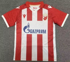 (S-4XL) 26-27 Red Star Belgrade Home Red&White Thailand Soccer Jersey AAA-8025