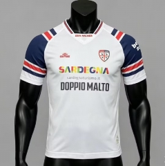 26-27 Cagliari Calcio Away White Thailand Soccer Jersey AAA-6156