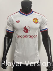 Player Version 26-27 Manchester United White Thailand Soccer Jersey AAA-SJ