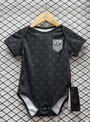 26-27 USA Away Black Baby Soccer Unifrom-CS