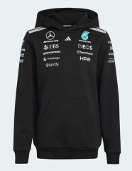 (S-3XL) 2026 Mercedes Black Formula One Racing Tracksuit