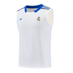 26-27 Retro Version Real Madrid White Thailand Soccer Vest-418