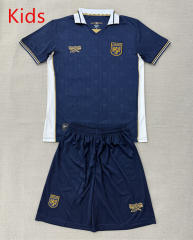 26-27 Panama Away Blue Kid/Youth Soccer Uniform-7809