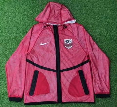2026-2027 USA Pink Single-Sided Wear Thailand Trench Coats with Hat-2044