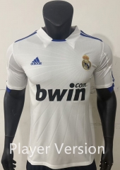 Player Retro Edition 10-11 Real Madrid Home White Thailand Soccer Jersey-0871