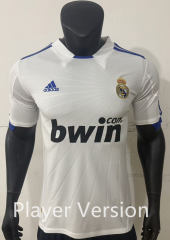 Player Retro Edition 10-11 Real Madrid Home White Thailand Soccer Jersey-0871