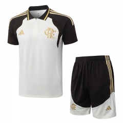 26-27 Flamengo Beige Thailand Polo Uniform-815