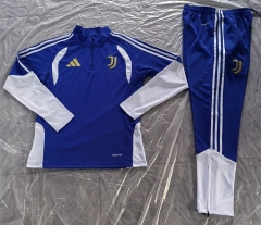 26-27 Juventus Color Blue Thailand Soccer Tracksuit Uniform-411
