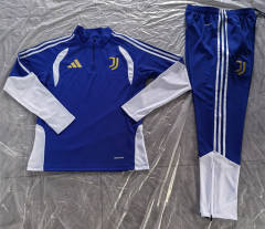26-27 Juventus Color Blue Thailand Soccer Tracksuit Uniform-411