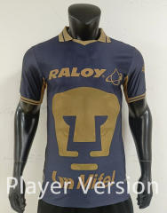 Player Version 26-27 PA UNAM Away Royal Blue Thailand Soccer Jersey AAA-0871