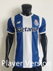 Player Version 26-27 Porto Home White&Blue Thailand Soccer Jersey AAA-0871
