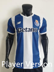 Player Version 26-27 Porto Home White&Blue Thailand Soccer Jersey AAA-0871
