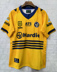 (S-7XL) 2026 Parramatta Eels Yellow Thailand Rugby Jersey