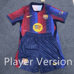 Player Version 26-27 Barcelona Home Red&Blue Thailand Soccer Uniform-888