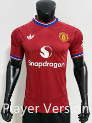 Player Version 26-27 Manchester United Red Thailand Soccer Jersey AAA-SJ