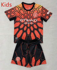 26-27 Manchester City Goalkeeper Orange Kid/Youth Soccer Uniform-AY