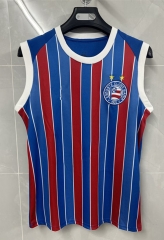 (S-4XL) 26-27 Bahia Away Blue&Red Thailand Soccer Vest-8841