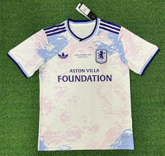 (S-4XL) UEFA Champions League Edition 25-26 Aston Villa White Thailand Soccer Jersey AAA-403