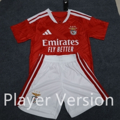Player Version 26-27 Benfica Home Red Thailand Soccer Uniform-888