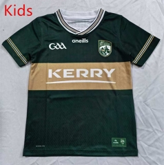 (16-26) 2026 GAA Kerry Green Thailand Kids/Youth Rugby Shirt