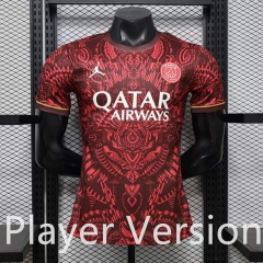 Player Version 26-27 Special Version Paris Dark Red Thailand Soccer Jersey AAA-888