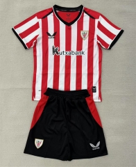 26-27 Athletic Bilbao Home White&Red Soccer Unifrom-AY