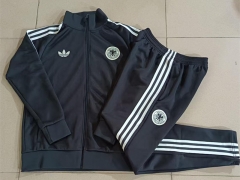 26-27 Germany Dark Grey Thailand Soccer Jacket Unifrom-815