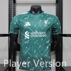 Player Version 26-27 Liverpool Goalkeeper Green Thailand Soccer Jersey AAA-888