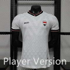 Player Version 26-27 Iraq Home White Thailand Soccer Jersey AAA-888