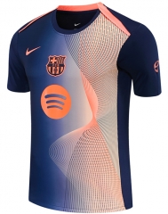 26-27 Barcelona Orange&Royal Blue Thailand Soccer Training Jersey-418