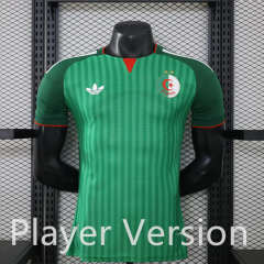 With star Player Version 26-27 Algeria Away Green Thailand Soccer Jersey AAA-888