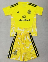 26-27 Celtic Goalkeeper Yellow Soccer Unifrom-AY