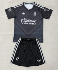 26-27 Club America Away Black Soccer Uniform-AY