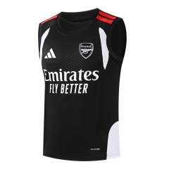 26-27 Arsenal Black Thailand Soccer Training Vest -418