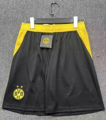 26-27 Borussia Dortmund Home Black Thailand Soccer Shorts
