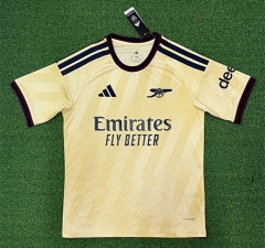 (S-4XL) 2026-2027 Arsenal Second Away Away Yellow Thailand Soccer Jersey AAA-403
