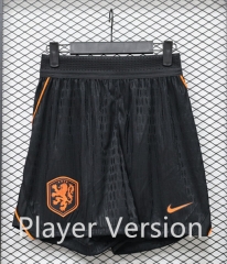 Player Version 26-27 Netherlands Home Black Thailand Soccer Shorts-888