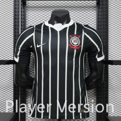 Player Version 2026-27 Corinthians Away Black Thailand Soccer Jersey-888